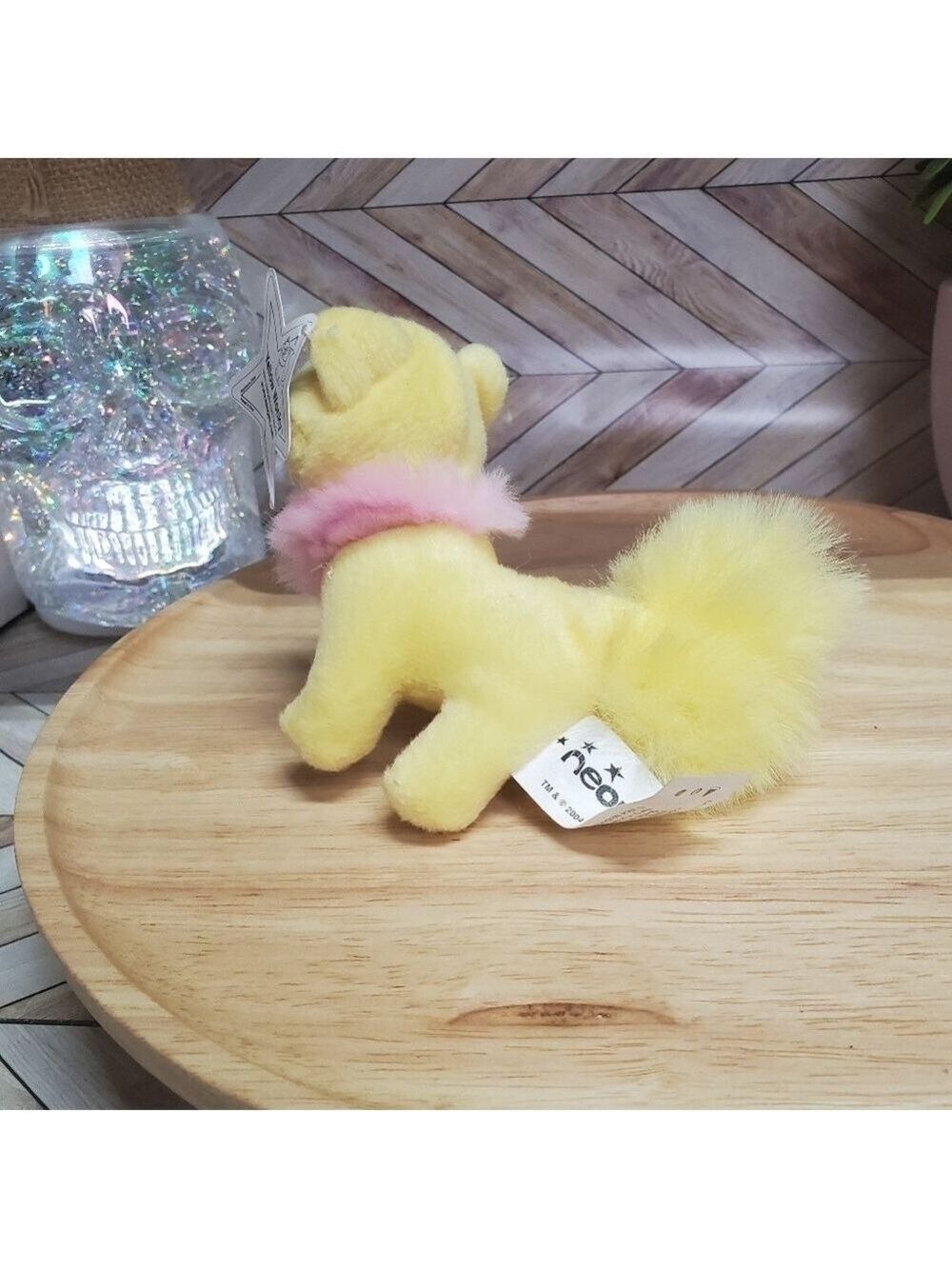 McDonalds Neopets Yellow Wocky Cat Mini Plush Happy Meal Toy 2004 - Picture 4 of 8